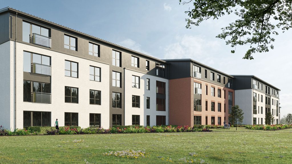 71 flats for Hill Group